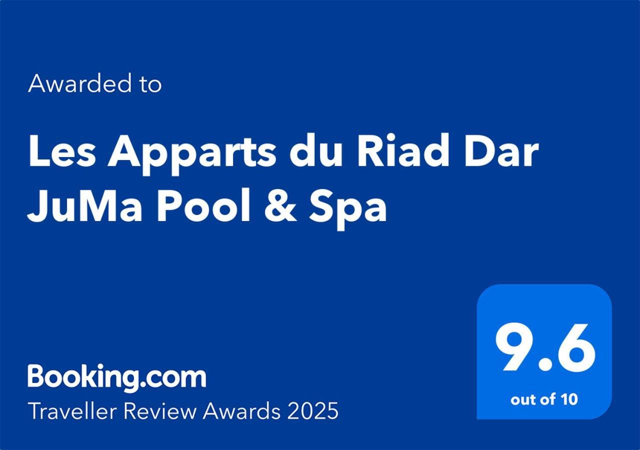 Riad Dar Juma, Suites & Appartements, Spa & Piscine Chauffee Marrakesh Buitenkant foto